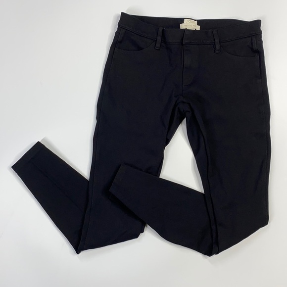 J. Crew The GiGi Pant Size 2 Black Skinny - Picture 1 of 12